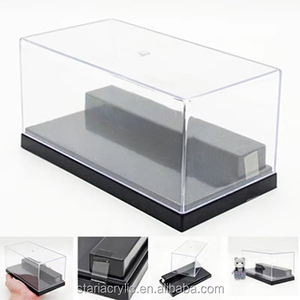 <span class=keywords><strong>2</strong></span> tầng Riser trường hợp rõ ràng Showcase <span class=keywords><strong>Acrylic</strong></span> hành động Pop con số hiển thị trường hợp với cơ sở màu đen Riser cho nước hoa statuette - Product Image 4