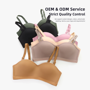Fornitore personalizzato di ODM nuovo arrivo <span class=keywords><strong>reggiseno</strong></span> da donna <span class=keywords><strong>doppio</strong></span> imbottito classico <span class=keywords><strong>reggiseno</strong></span> <span class=keywords><strong>Push</strong></span>-<span class=keywords><strong>up</strong></span> con spalline regolabili per tutti i giorni <span class=keywords><strong>reggiseno</strong></span> - Product Image 6