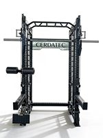 Machine de musculation multifonction tout-en-un : Smith Machine, Squat Rack, Power Rack
