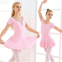 Robe de ballet spéciale DIY avec strass, costume de danse de ballerine fait main, jupe tutu, tenue de scène de danse