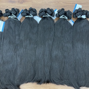 Cheveux vierges vietnamiens non traités, cuticules intactes, double trame, prêts à être expédiés - Product Image 2