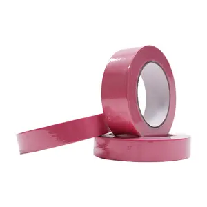 Lieferanten einfaches Reißen wasser einseitiger Acryl-Kleber Großhandel glattes klebeband rosa niedlich Washi-Band