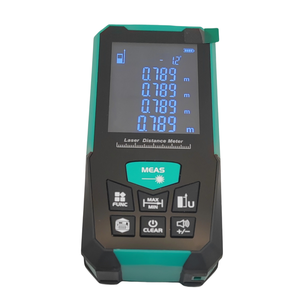أداة قياس المسافة الرقمية في الأماكن المغلقة والهواء الطلق الدقة طويلة المدى ليزر أخضر - Product Image 1