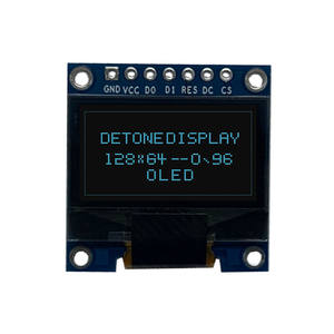 0.96 piccolo OLED PCB Display modulo 128x64 I2C IIC interfaccia seriale 7pin PCBA per dispositivi E-Paper - Product Image 1