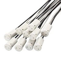 20CM MR11 Porte-ampoule G4 Base de lampe en céramique Quartz Spot Halogène Douille de lampe
