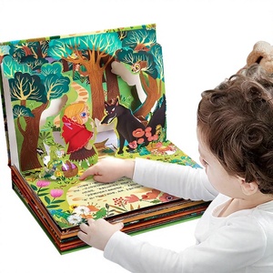 <span class=keywords><strong>Livre</strong></span> pop-up 3D personnalisé à thème Contes de fées de la courge verte, <span class=keywords><strong>livre</strong></span> d'images pour enfants de 4 à 8 ans, cadeau idéal - Product Image 1