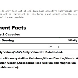Cápsulas de Suplemento Herbal de L-Lisina - 60 Cápsulas por Frasco, Apoyo Inmunológico para Adultos, Síntesis de Colágeno, No Apto para Adolescentes ni Embarazadas - Product Image 2