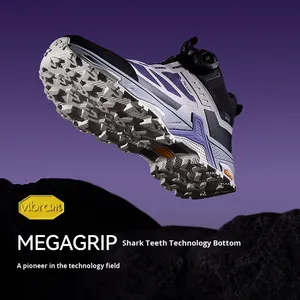 MT-Master Mid-Top zapatos de <span class=keywords><strong>senderismo</strong></span> al aire libre para hombres y mujeres evento impermeable Vibram zapatos de <span class=keywords><strong>senderismo</strong></span> con antideslizante para <span class=keywords><strong>verano</strong></span> - Product Image 2