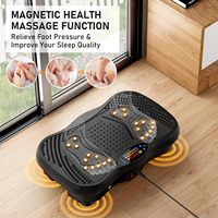 Plateforme vibrante sans fil à télécommande pour exercices corporels, machine de massage vibratoire Super Crazy Vibro Fit, directement de l'usine