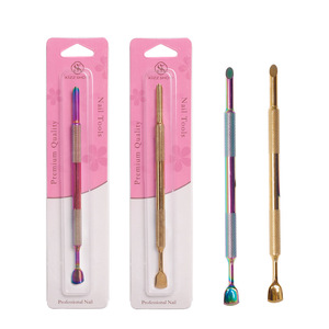 Poussoir à cuticules pour ongles Papier de verre auto-adhésif 100/240 Recharge remplaçable Papier de sable pour outil de traitement de manucure pré-polissage - Product Image 6
