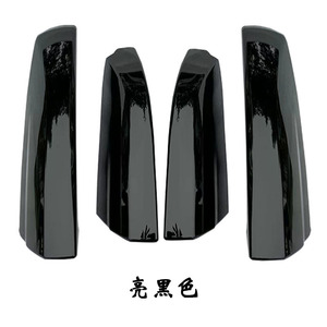 Couverture de barre de toit de voiture HLD ABS Noir brillant Noir mat Gris argenté Fixation au toit - Product Image 2