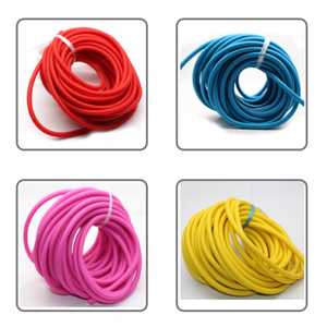 Colored <strong>High</strong> <strong>Elasticity</strong> Dipped Latex Rubber Tube, Slingshot Rubber, Latex <strong>Tubing</strong> - Product Image 2