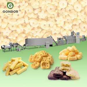Máquina Extrusora para la Producción de Snacks de Cereal Inflado, Tipo Palitos, de Maíz y Trigo, Estilo Chino - Product Image 1