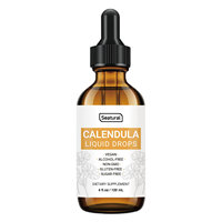 Extrait de Calendula en Gouttes Liquides Marque Blanche – Teinture Naturelle à Base de Plantes pour la Santé de la Peau