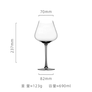 Оптовая продажа, 2025, новый легкий роскошный высококачественный бордовый бокал для вина, домашний высококачественный Хрустальный графин, бокал для вина - Product Image 5