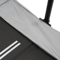 Mini trampoline rectangulaire pliable Tianxin personnalisé avec poignée en U et tissu PE pour la maison et la salle de sport