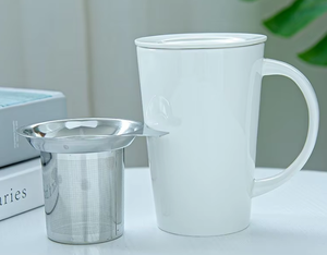 <span class=keywords><strong>Set</strong></span> da Tè con Tazza, Filtro e Coperchio in Tre Pezzi - Product Image 5