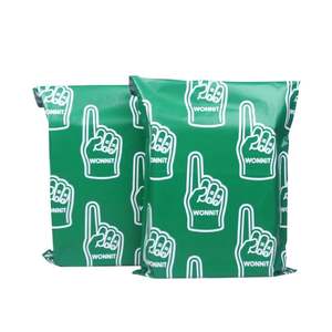 Eco-Friendly Mixed Color White Green Yellow Postage Bag Custom logo Printed <b>Plastic</b> Packaging Mailer Bag for Shoe/Garment - Product Image 3