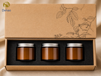 Boîte à parfum en carton rigide avec logo personnalisé, fabrication directe d'usine, design de couvercle et de base, emballage cadeau haut de gamme pour flacons de parfum