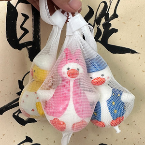 Pato Rojo Adorable y Seguro de la Serie Little Red Riding Book, Juguete de Descompresión para Niños con Música al Apretar, de Material EVA de Rebote Lento, Pequeños Regalos para Aliviar el Estrés - Product Image 4
