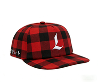 Gorra de Béisbol Personalizada de 6 Paneles, Tela a Cuadros Vintage, Logotipo Bordado en 3D, Estilo Urbano Unisex, Gorra Tipo Dad Hat, Venta al Por Mayor