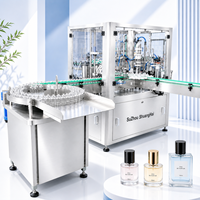 Machine de remplissage automatique de liquides parfumés 30ml 50ml 100ml 120ml pour flacons en verre – Ligne de remplissage haute précision pour brumes corporelles