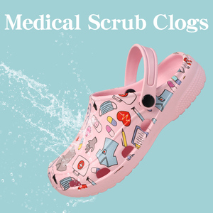 Scarpe da Infermiere in EVA <span class=keywords><strong>per</strong></span> Medici e Infermieri, Zoccoli <span class=keywords><strong>per</strong></span> <span class=keywords><strong>Ospedale</strong></span> Dentistico e Veterinario, Pantofole Traspiranti Slip-on in EVA - Product Image 3