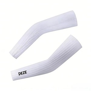 Mangas de Ciclismo Personalizadas con Logotipo del Equipo, Protección Solar, Reflectantes, de Seda Helada, Elásticas y Ajustadas, Equipamiento Exclusivo para Equipos de Ciclismo - Product Image 1