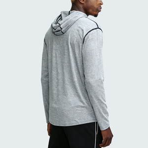 Sudaderas con Capucha Personalizadas para Hombre, de Secado Rápido, Elásticas, Ligeras, para Entrenamiento, Running, Deportes al Aire Libre, Fitness - Product Image 3