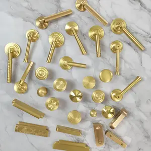 Anpassen Vintage Gold Griff Kleider schrank Schubladen schränke Türgriffe Anhänger zieht Küchen schrank Möbel Griffe & Knöpfe