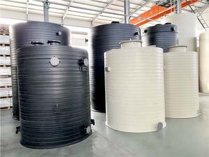Réservoir rond et carré en plastique avec livraison gratuite, en HDPE, pour le stockage robinetterie - Product Image 3
