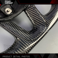 Volant personnalisé en fibre de carbone avec LED pour Dodge Charger Challenger SRT R/T 392 Hellcat pour Jeep Grand Grand Cherokee Trackhawk