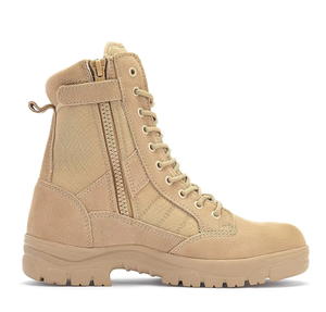 TSB09 Malaysia Panama Light Weight Breathable Desert <b>Boots</b> Jungle <b>Hiking</b> Tactical <b>Boots</b> Breathable Screen Ventilation Holes Zip - Product Image 5