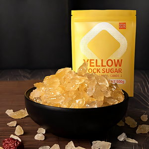 Azúcar de Roca Amarillo Premium de Alta Calidad/Venta al por Mayor/Venta Directa de Fábrica, Bolsa de 500g, Azúcar Grande en Bolsa, Método Tradicional para Hervir Té, Auténtico - Product Image 1