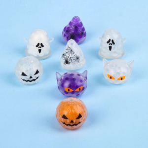 Venta al por Mayor de Mini Pelotas Blanditas de Halloween, Unisex, Juguetes Sensoriales Antiestrés, Elásticos, Divertidos, de EVA, con Cuentas para Apretar - Product Image 3