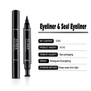 Vente en gros Stylo tampon <span class=keywords><strong>eyeliner</strong></span> aile de cygne 2 en 1, <span class=keywords><strong>eyeliner</strong></span> liquide double embout waterproof pour acheteurs en gros - Product Image 4