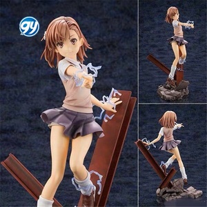 Figura de Anime de Mikoto <span class=keywords><strong>Misaka</strong></span> con Uniforme Escolar de A Certain Magical Index, Modelo de Plástico para Venta al Por Mayor - Product Image 1