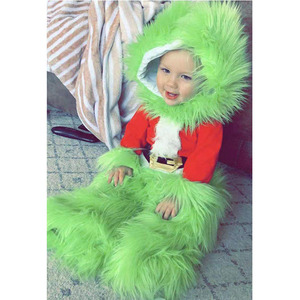 Disfraz <span class=keywords><strong>de</strong></span> <span class=keywords><strong>Grinch</strong></span>, el <span class=keywords><strong>Grinch</strong></span> <span class=keywords><strong>de</strong></span> Pelo Verde Travieso, para Niños - Product Image 5