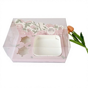 Caja de Embalaje para Pasteles y Postres a Prueba de Humedad para el Día de la <span class=keywords><strong>Madre</strong></span> con Accesorios para Hornear - Product Image 1