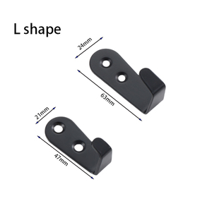 Extra Strong Eco-Friendly Classic Stainless Steel <strong>Black</strong> Coat <strong>Hook</strong> Wall Mounted for Key <strong>Towel</strong> Bags Cup Hat - Product Image 3