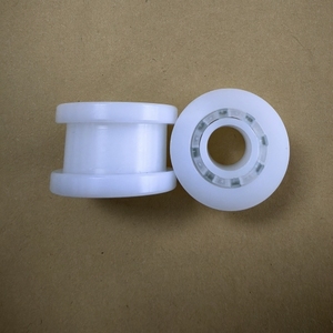 <span class=keywords><strong>Roulement</strong></span> à bride en plastique à faible friction PP UPE PTFE NYLON POM 10 12mm 15mm alésage avec bride Double face - Product Image 6