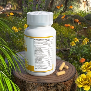 <span class=keywords><strong>Capsule</strong></span> di supplemento dell'estratto del fungo della criniera dei leoni di AHCC Reishi di vendita calda di Amazon per il supporto immunitario - Product Image 4