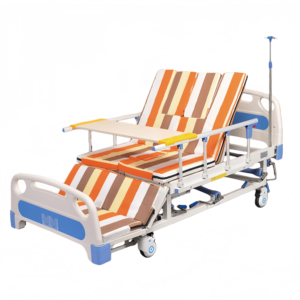 เตียงพยาบาลแบบพลิกได้ รุ่น (FS-E01/E02/E03/E04/<span class=keywords><strong>E05</strong></span>) พร้อมระบบยกหลัง/ขา และปรับระดับได้ 0-55 °   มุมเลี้ยวสำหรับบ้าน/โรงพยาบาล - Product Image 1