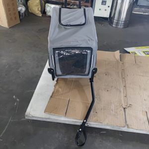 आउटडोर ट्रेलर ट्राली पालतू कार Foldable पालतू कुत्ते साइकिल ट्रेलर पुश ट्राली Foldable बाइक ट्रेलर - Product Image 3