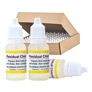 JUBWAY Reagente al Cloro Liquido Incolore 10mL 0-2mg/L per Acqua Potabile, Acquacoltura, Laboratorio e Test dell'Acqua di Piscina OEM - Product Image 1