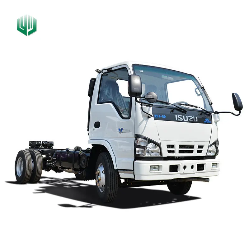 Marca japonesa ISUZU 3-5ton camionetas 4x4 camión de carga con alta calidad y buen precio larga distancia entre ejes camiones usados para la venta