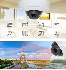 Gece görüş ile 1080P DC 12V araç ters Dome kamera geniş açı okul otobüsü küresel deklanşör IP kamera - Product Image 6