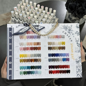 BelloGel ChaYan French Set di Smalti Gel Solidi a Lunga Durata 92 Colori 15ml Collezione Nude Rosso Blu Verde per Professionisti - Product Image 2
