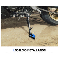 Plaque d'agrandissement de béquille latérale en aluminium pour GSX-8S/GSX-8R 2023-2025 Nouveaux accessoires de moto