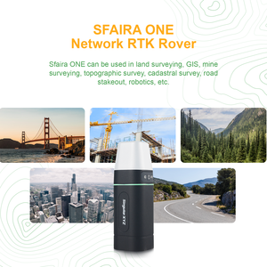 SingularXYZ ขายดี Sfaira ONE Plus GPS RTK IMU Survey 1408 ช่องสัญญาณ DGPS อุปกรณ์สำรวจที่ดินแบบพกพา GNSS - Product Image 3